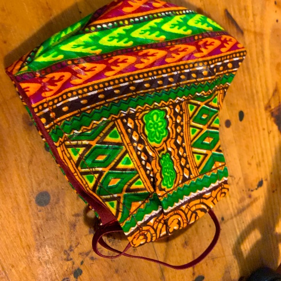 African Style Cloth Face Mask - Picture 1 of 2